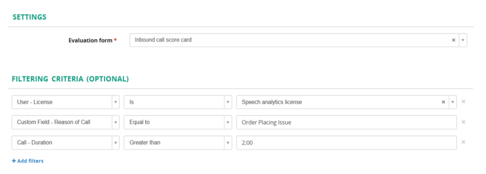 Multiple Scorecards